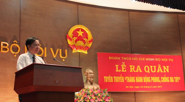 Lễ ra quân tuyên truyền “Tháng hành động phòng, chống ma túy”